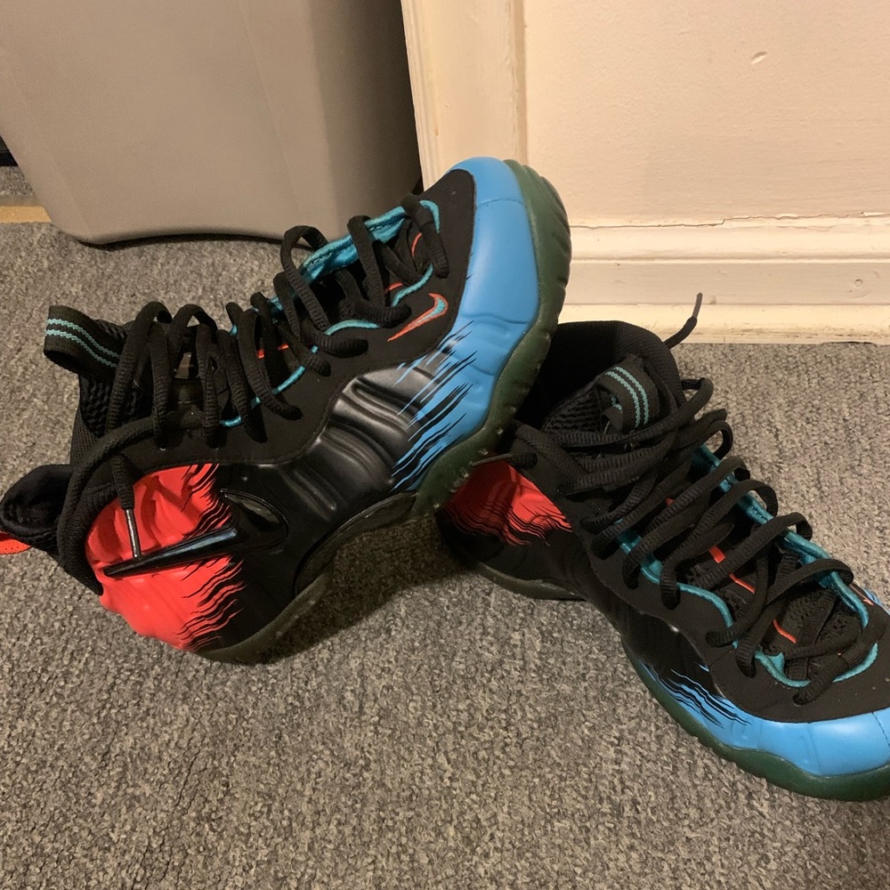 Foamposites “Spider-Man” size 10